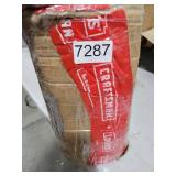 InfiniPower Folding Chairs 4 Pack with Vinyl-Padded Cushion and Back, Sturdy Metal Steel Foldable Chair,