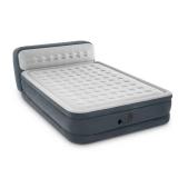 Intex Dura-Beam Deluxe Queen Air Mattress with Built-In Pump and Headboard