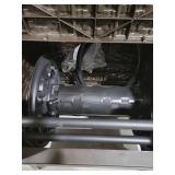 Suncast 175 Foot Slide Trak Outdoor Garden Resin Water Hose Reel  Hose Hideaway  Mocha Brown