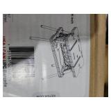 Keter Portable Folding Table Tool Storage Stand Workbench Sawhorse w/ 12  Clamps