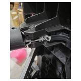 Keter Portable Folding Table Tool Storage Stand Workbench Sawhorse w/ 12  Clamps