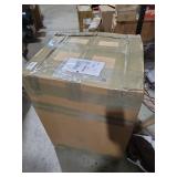 Rain Wizard Water Collection Plastic Barrel, Oak, 50 Gallon