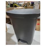 Glad 13 Gallon Trash Can | Plastic Kitchen Waste Bin