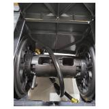 Suncast 100 Foot Slide Trak Hose Hideaway Resin Storage  Cyberspace Grey