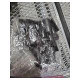 Design Ideas MeshWorks 2-Tier Metal Storage Shelving Unit Rack  Silver