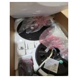 Honeywell Carnegie 52  Matte Black Ceiling Fan with Lights and Remote Control