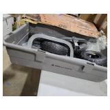 Gorilla Carts Heavy-Duty Dump Cart, Patented Quick-Release Dumping, Steel Frame, 600 lb Capacity, No-Flat 10-Inch Tires, Utility Wagon for Garden, Yard, Beach *no hardware*