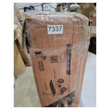 Gorilla Carts Heavy-Duty Dump Cart, Patented Quick-Release Dumping, Steel Frame, 600 lb Capacity, No-Flat 10-Inch Tires, Utility Wagon for Garden, Yard, Beach *no hardware*