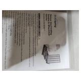 Silver Spring Folding Steel Wheelchair Carrier with Ramp & Hitch Mount, 48\" x 27.75\", Black - Heavy-Duty and Foldable Mobility Carrier for Scooter Vehicles and Wheelchairs