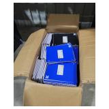 (Full box)  * BIG FULL BOX * College Ruled Blue 1 Subject Flexible Plastic Cover Spiral Notebook - up&up: 3 Hole Punched, Perforated, 70 Pages (full box)