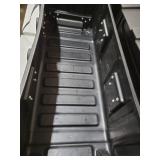 SKB Drum Hardware Case with Wheels, Durable Roto-Molded Polyethylene Mobile Storage with Telescoping Handle and Secure Cinch Straps, Black