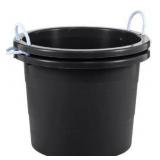 United Solutions 19 Gallon Rope Handle Tub, 2-Pack, Heavy-Duty Organization