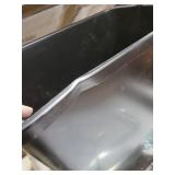 Rev-A-Shelf Pullout Trash Can for Kitchen Cabinets 35 Qt Garbage Waste Recycling Bin with Full Extension Slides, Orion Gray, RV-12KD-13C-S