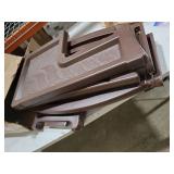 Confer Plastics Handi-Step Hot Tub Stairs for Straight/Curved Spas Espresso