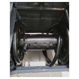 Suncast 100 Foot Slide Trak Hose Hideaway Resin Storage  Cyberspace Grey