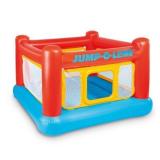 Intex Inflatable Jump-O-Lene Trampoline Bounce House with Reinforced Net