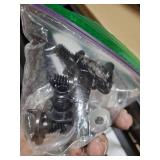 Suncast 25  x 7.25  Shelf Basket Accessory for Outdoor Shed  Black (2-Pack)