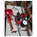 Radio Flyer Deluxe Steer & Stroll Kids Tricycle, Toddler Trike for Ages 2-5, Red