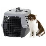 IRIS USA 23-Inch Small Pet Carrier for Cats and Dogs, 18-Pound Capacity,
