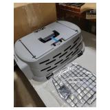 IRIS USA 23-Inch Small Pet Carrier for Cats and Dogs, 18-Pound Capacity,