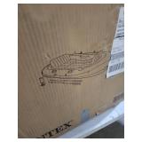 INTEX 68324EP Excursion 4 Inflatable Boat Set: Includes Deluxe 54in Boat Oars and High-Output Pump Adjustable Seats with Backrest Fishing Rod Holders 4-Person 1100lb Weight Capacity