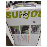 Sun Joe Electric 15  Lawn Dethatcher + Scarifier with Collection Bag  13-Amp