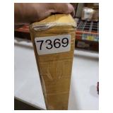 2.2 ft. Black Wood Folding TV Tray Tables