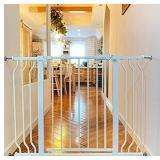 BalanceFrom Easy Walk-Thru Safety Gate for Doorways and Stairways with Auto-Close/Hold-Open Features