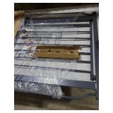 BalanceFrom Easy Walk-Thru Baby and Pet Safety Gate with Hold-Open and Auto-Close Adjustable Steel Barrier for Stairs, Doorways, and Hallways, No Drilling Installation