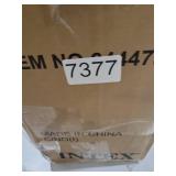 Intex Dura-Beam Deluxe Queen Air Mattress with Built-In Pump and Headboard