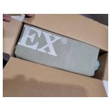 Intex 66803EP Cozy Kidz Inflatable Airbed: Fiber-Tech Velvety Soft Surface Carry Bag Included Color May Vary 34.5\" x 62\" x 7\"