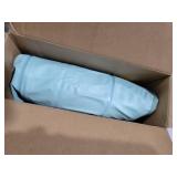 Intex 66803EP Cozy Kidz Inflatable Airbed: Fiber-Tech Velvety Soft Surface Carry Bag Included Color May Vary 34.5\" x 62\" x 7\"