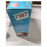 Intex 66803EP Cozy Kidz Inflatable Airbed: Fiber-Tech Velvety Soft Surface Carry Bag Included Color May Vary 34.5\" x 62\" x 7\"