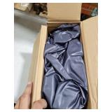 Intex 68564E Inflatable Ultra Lounge Chair With Cup Holder And Ottoman Set  Gray