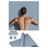 Extra Wide & Thick 8mm Yoga Mat, 72\"x31.5\" Large Non Slip Exercise Mat, Premium POE Material for Superior Cushioning & Stability, with Strap for Home Gym, Pilates