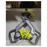 Brush Grubber Heavy Duty Steel 360 Degree Tree Stump Remover Tractor and ATV Attachment for Brush Trees and Small Trees, Green