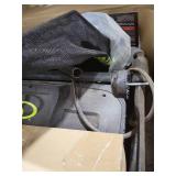 Sun Joe Electric 15  Lawn Dethatcher + Scarifier with Collection Bag  13-Amp