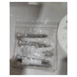 Saftron 3 inch White Surface-Mount Base for 1.9 inch OD Swimming Pool ladders SB-3-W