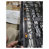 AMERICAN MODIFIED Front Grille Compatible with 2021-23 Ford F150, Replacement Mesh Grill with Off-Road Lights and w/o Camera Hole, Matte Black