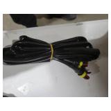 AMERICAN MODIFIED Front Grille Compatible with 2021-23 Ford F150, Replacement Mesh Grill with Off-Road Lights and w/o Camera Hole, Matte Black