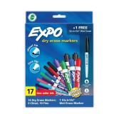 Small box Expo 16pk Dry Erase Markers Chisel and Fine Tip & pens and pencils