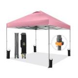 CROWN SHADES  10x10 Pop Up Canopy pink