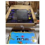 **Parts Only** Arcade1Up GALAGA Deluxe Arcade Machine w/ 14 Classic Games, 17\" Screen (missing parts)