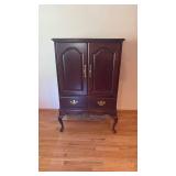 Queen Anne Style TV Cabinet Armoire - Retail: $225