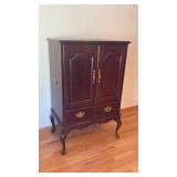 Queen Anne Style TV Cabinet Armoire - Retail: $225