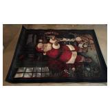 Christmas Holiday Decorative Area Rug 5FT- Retail: $125