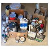 Mixed Lot of Paint and Chemical Supplies - Retail: $25