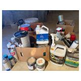 Mixed Lot of Paint and Chemical Supplies - Retail: $25