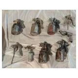 Collection of Industrial Paint Spray Guns - Retail: $450