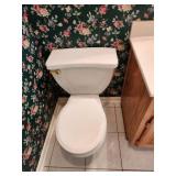 White Porcelain Toilet - Retail: $150